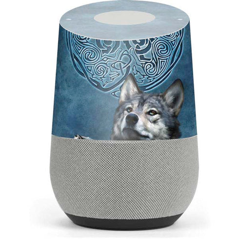 Brigid Ashwood Celtic Wolf Google Home Skin